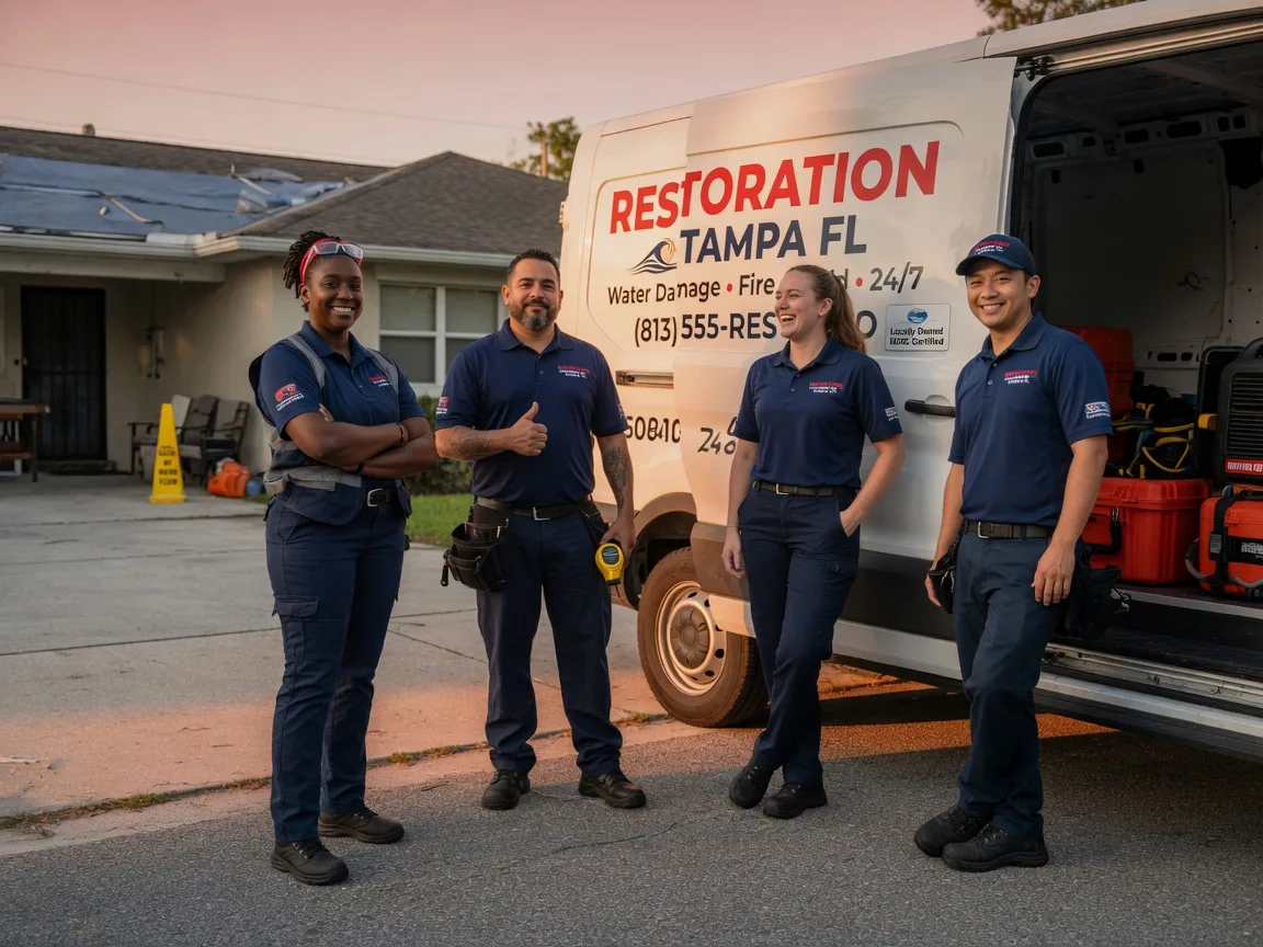 Water Damage Restoration company in Palm, PA